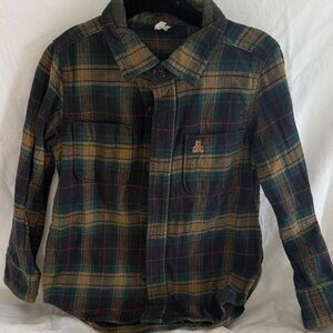 GAP Plaid Button-Down Shirts - 4T